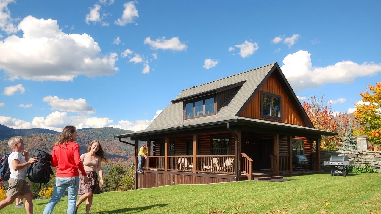 Privacy and ability to celebrate together unlike in hotels In Boone NC